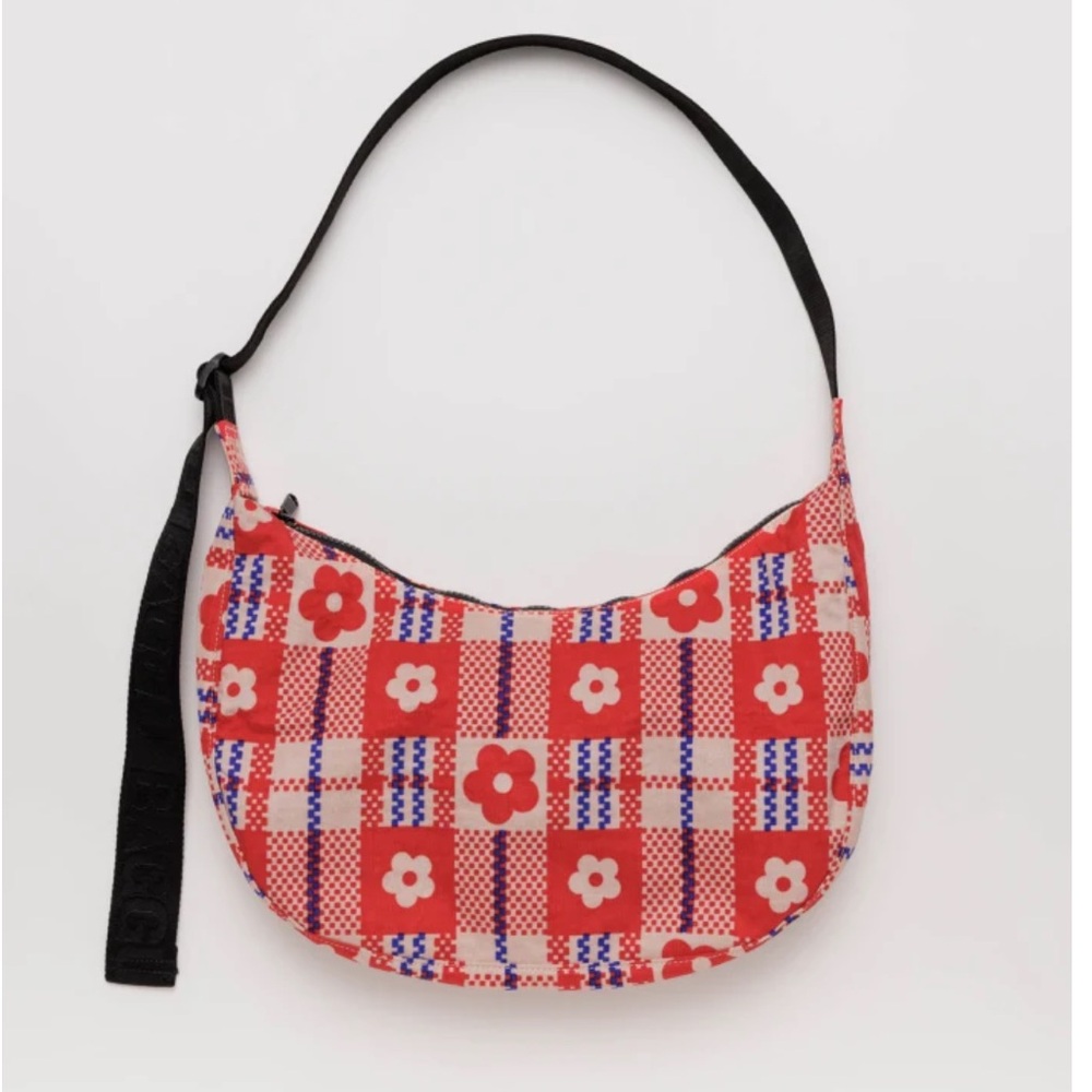 Baggu x Sandy Liang Medium Nylon Crescent
